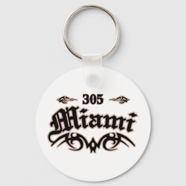 Miami 305 schlüsselanhänger (Vorderseite)