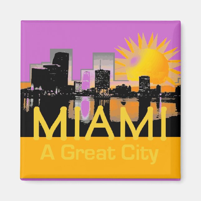 MIAMI A Great City Magnet (Vorne)