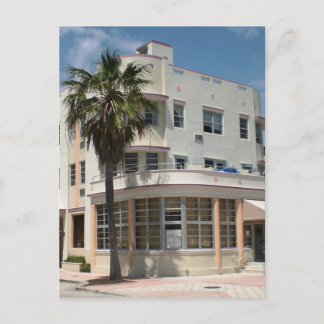 Miami Art Deco Postkarte