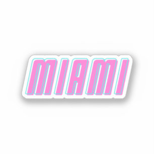 Miami Aufkleber