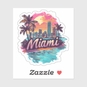Miami Aufkleber
