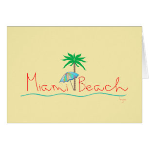 Miami avec Palm et Parapluie