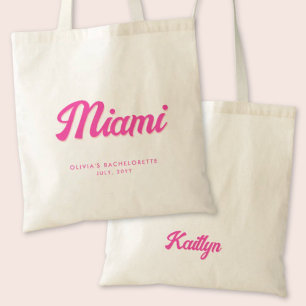Miami Bachelorette Party Sac fourre-tout personnal