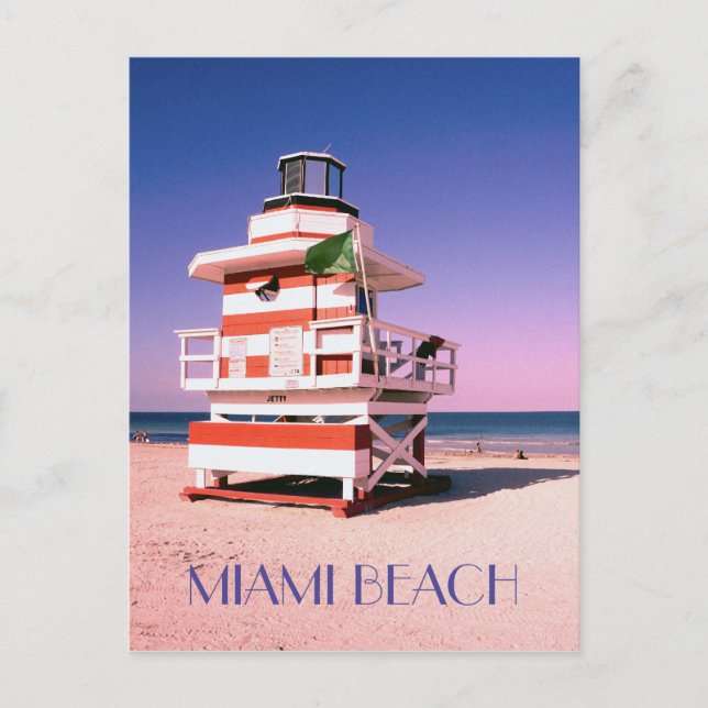 Miami Beach #01 Postkarte (Vorderseite)