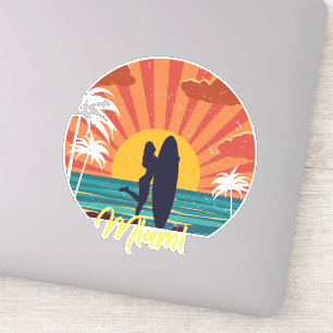 Miami Beach Aufkleber