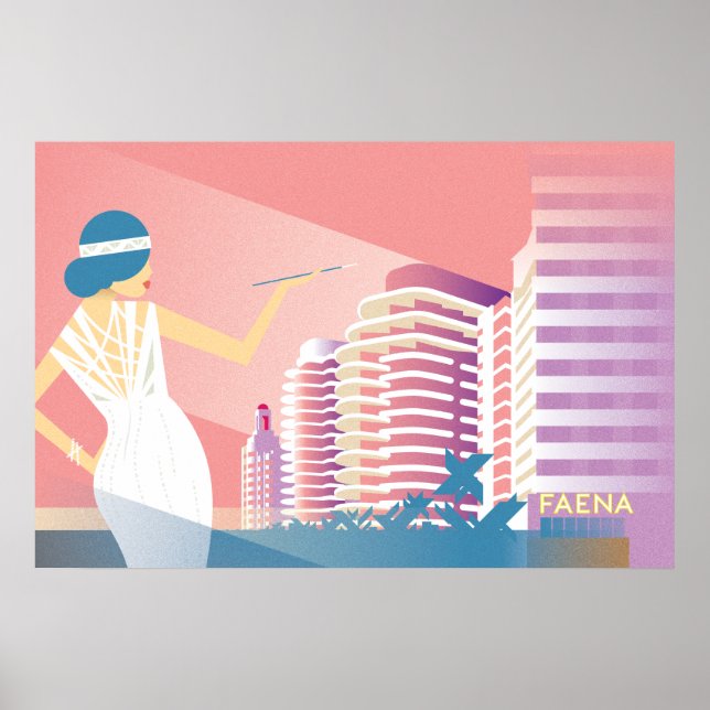 Miami Beach | Faena Poster (Vorne)