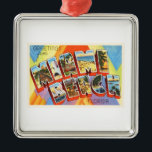 Miami Beach Florida FL Old Vintage Travel Souvenir Ornament Aus Metall<br><div class="desc">Miami Beach,  Florida FL

Ein nostalgisches Andenkenbild aus der Vintage,  ein authentisches Retro-Design. Grüße von der American Travelog Virtual Touring Company!</div>