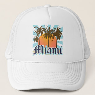 Miami Beach Florida FLA Truckerkappe