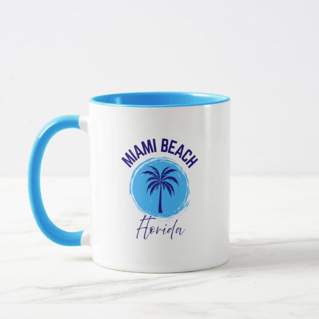 Miami Beach Florida Kaffeetasse (Links)