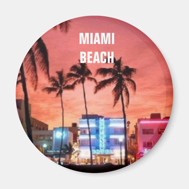 Miami Beach, Florida Magnet (Vorne)