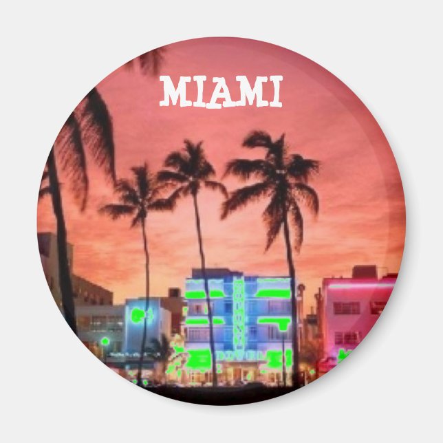 Miami Beach, Florida Magnet (Vorne)