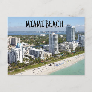 MIAMI BEACH FLORIDA POSTCARD POSTCARD POSTKARTE