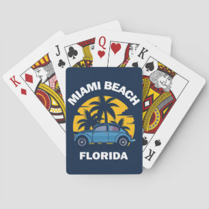 Miami Beach, Florida Spielkarten