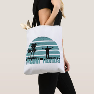 Miami Beach Florida Vintag Tasche
