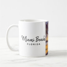 Miami Beach Florida Vintage Aquarellbahn