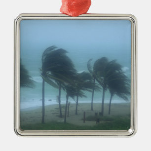 Miami Beach, Florida, Wirbelstürme Ornament Aus Metall