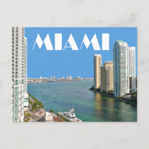 Miami Beach, Floride, Carte postale des États-Unis