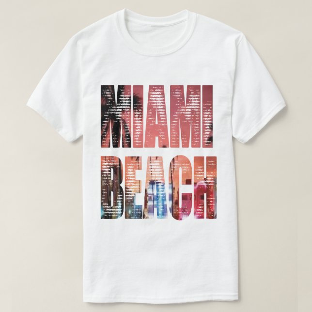 miami beach fun T-Shirt (Design vorne)