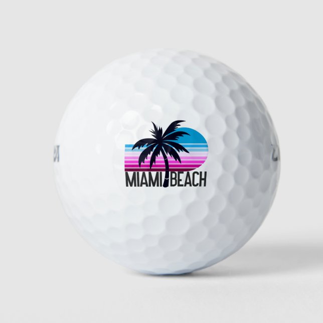 Miami Beach Golfball (Vorderseite)