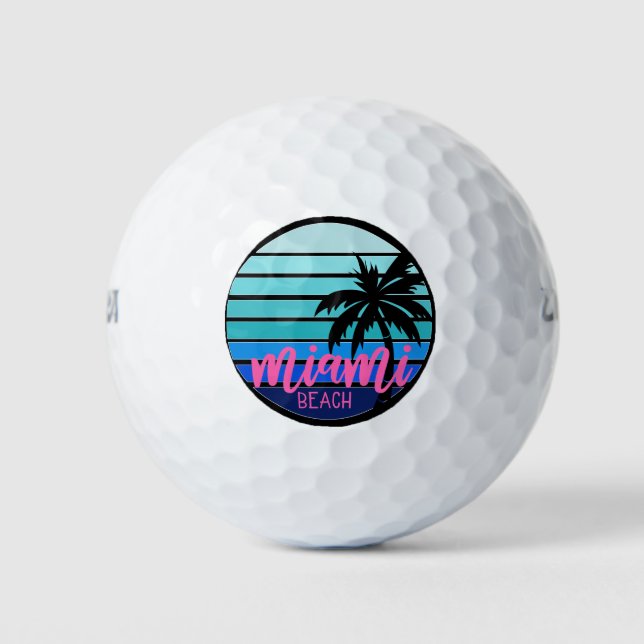 Miami Beach Golfball (Vorderseite)