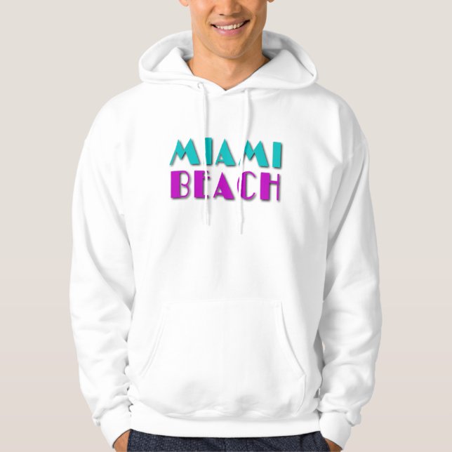 Miami Beach Hoodie (Vorderseite)
