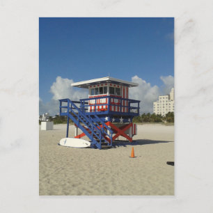 Miami Beach Lifeguards Ocean Patrol #02 Postkarte