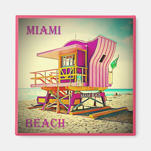 Miami Beach Magnet 12A (Vorne)
