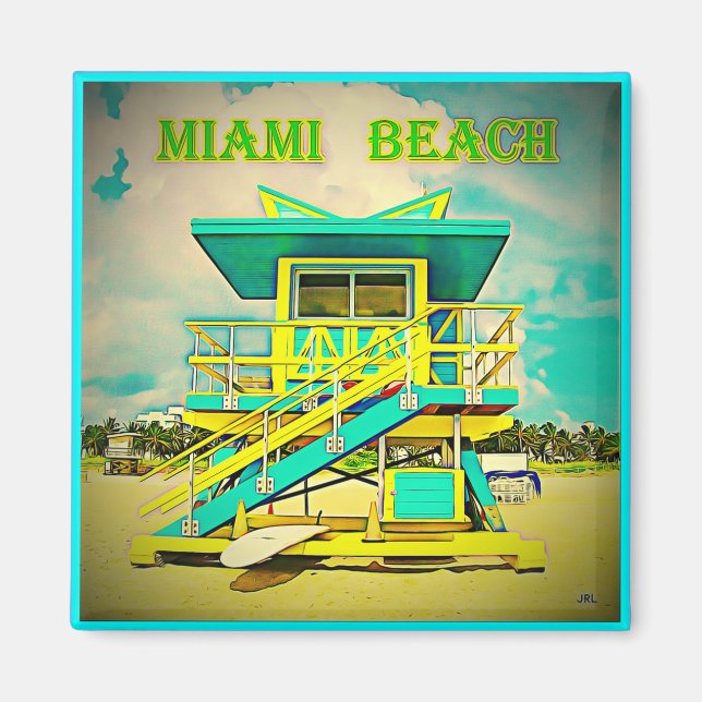 Miami Beach Magnet 2A (Vorne)