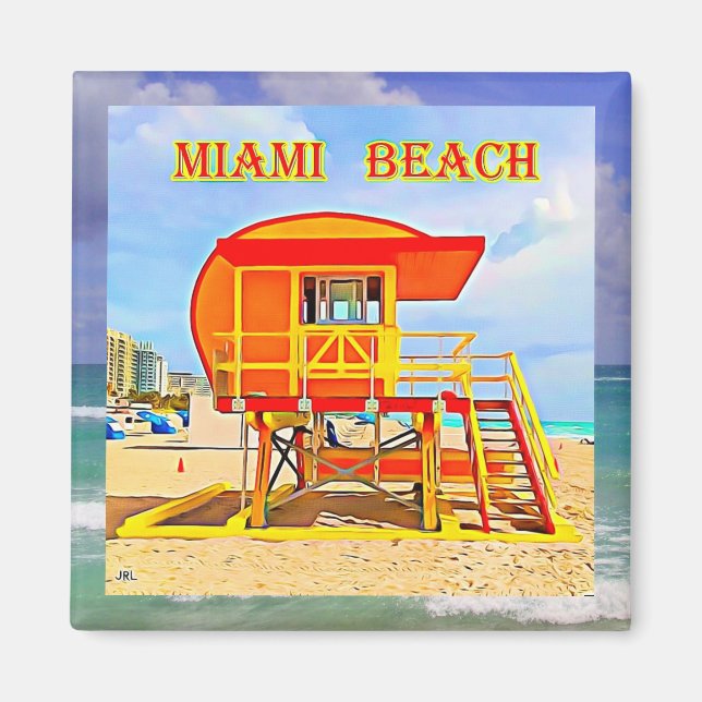 Miami Beach Magnet 3B (Devant)