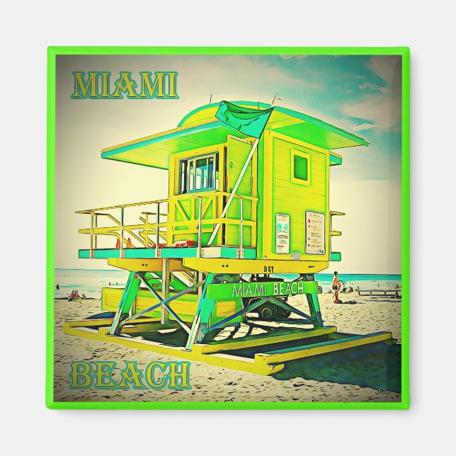 Miami Beach Magnet 6A (Vorne)