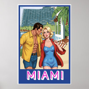 Miami Beach Plakat