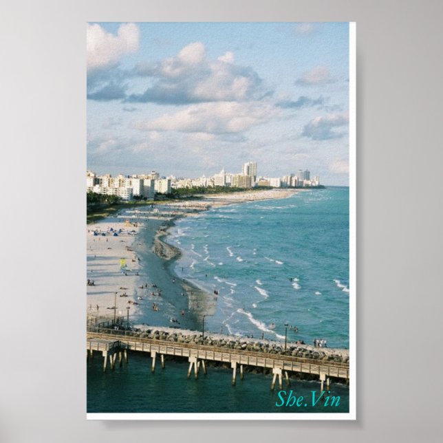 Miami Beach Poster (Vorne)