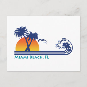 Miami Beach Postkarte