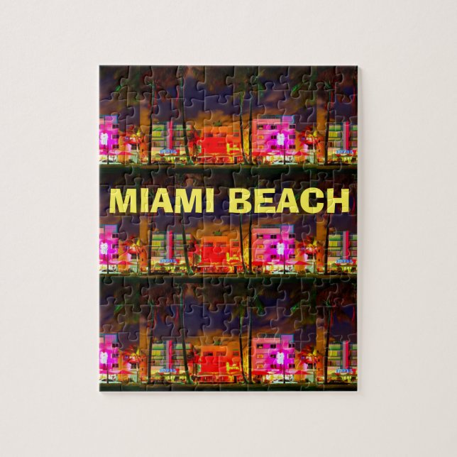 MIAMI BEACH-PUZZLESPIEL (Vertikal)