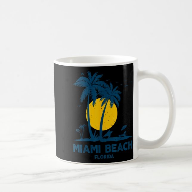 Miami Beach Reise Urlaub Florida Kaffeetasse (Rechts)