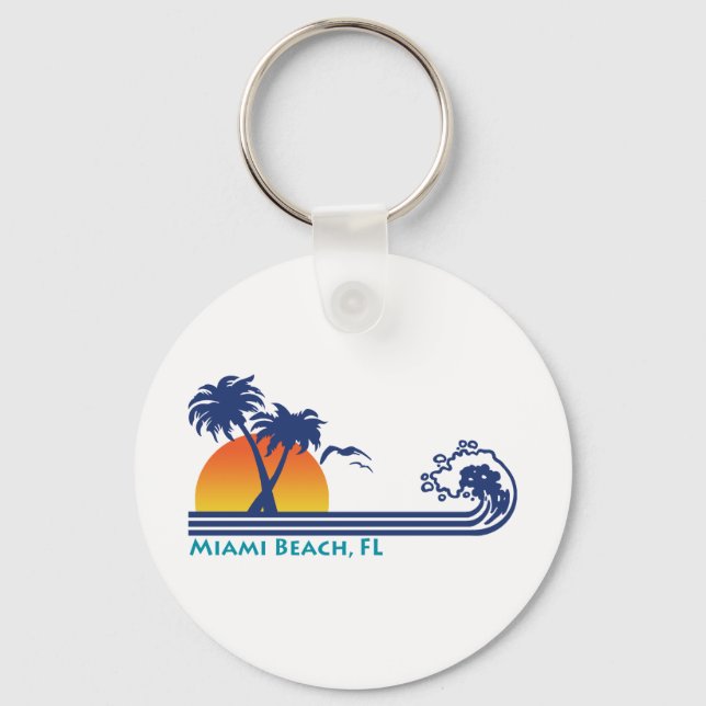 Miami Beach Schlüsselanhänger (Vorderseite)