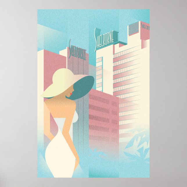 Miami Beach | Shelborne Poster (Vorne)