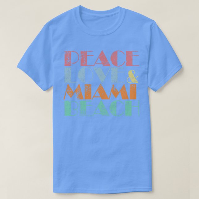 Miami Beach T-Shirt (Design vorne)