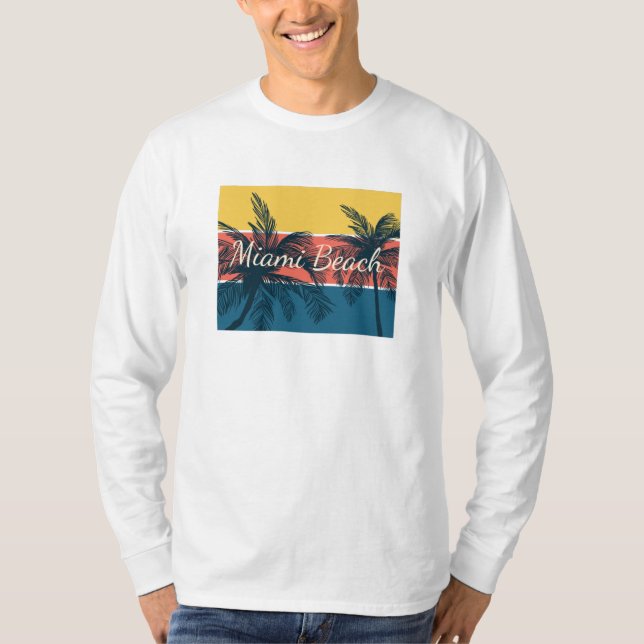 Miami Beach T-Shirt (Vorderseite)