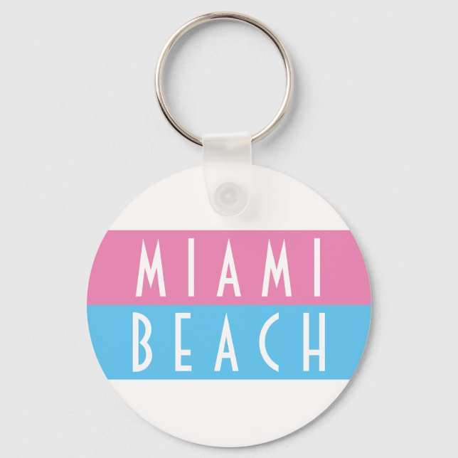 Miami Beach Vice Schlüsselanhänger (Vorderseite)