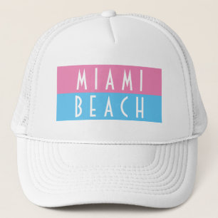 Miami Beach Vice Trucker Hat Truckerkappe