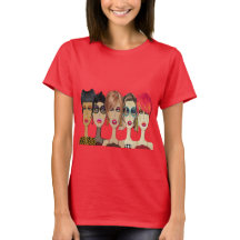 Miami Chic – Kühne Fashionista Pop Art T-Shirt