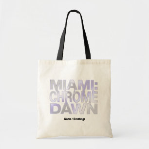 Miami Chrome Dawn Flüssigmetall Y3K Ästhetische Ku Tragetasche