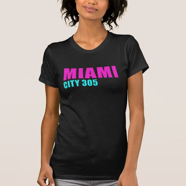Miami City 305 T-Shirt (Vorderseite)