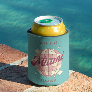 Miami City Florida Party Nachtleben Strand Dosenkühler
