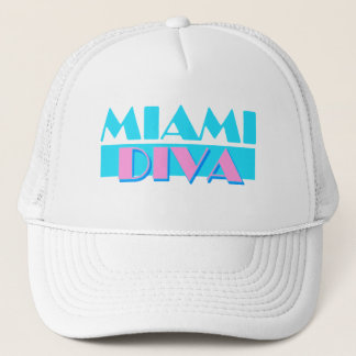 "Miami-Diva-" Hut Truckerkappe