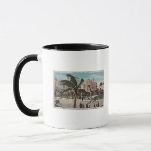 Miami, Florida - Ansicht von Bayfront Park u. Tasse