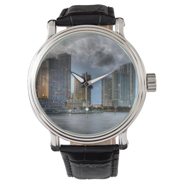Miami, Florida Armbanduhr (Vorderseite)