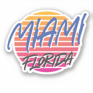 Miami Florida Aufkleber