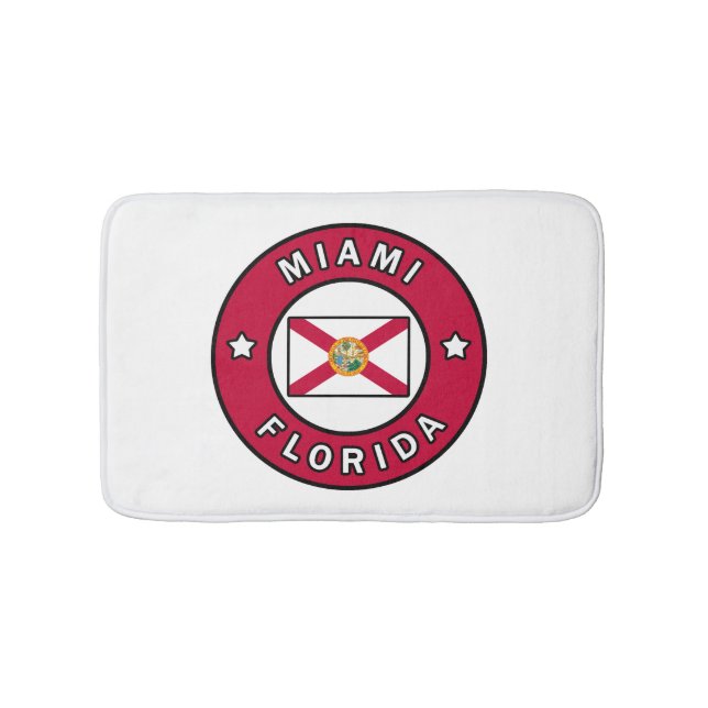 Miami Florida Badematte (Vorderseite)